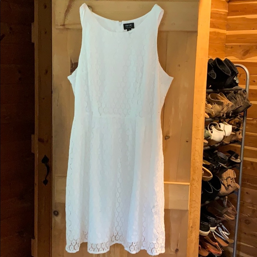 White dress
